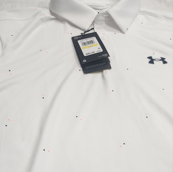 Mens Under Armour Golf Shirt - Picture 2 of 3